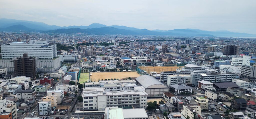 観覧車から見た風景