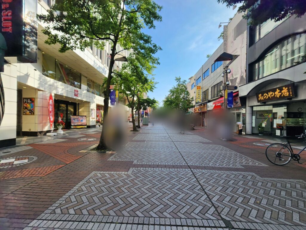 商店街の画像