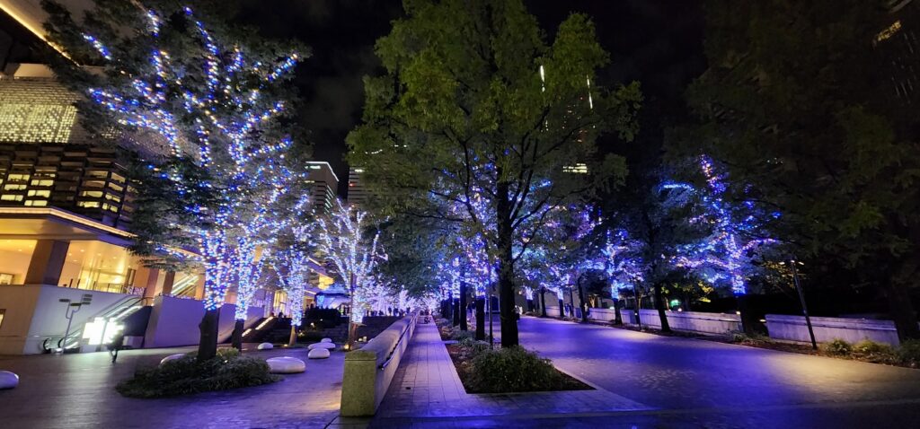 グランモール公園（イルミネーション）画像