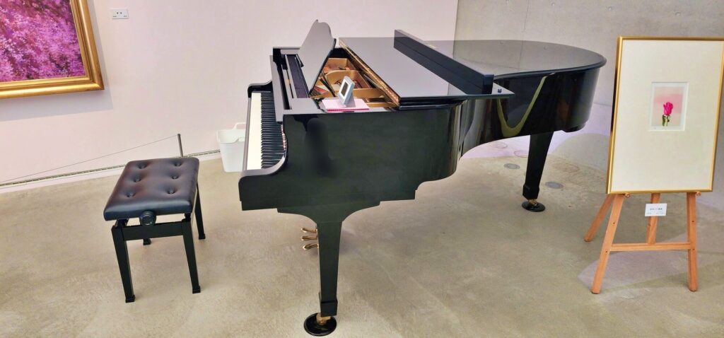 ヤオコー川越美術館のピアノ